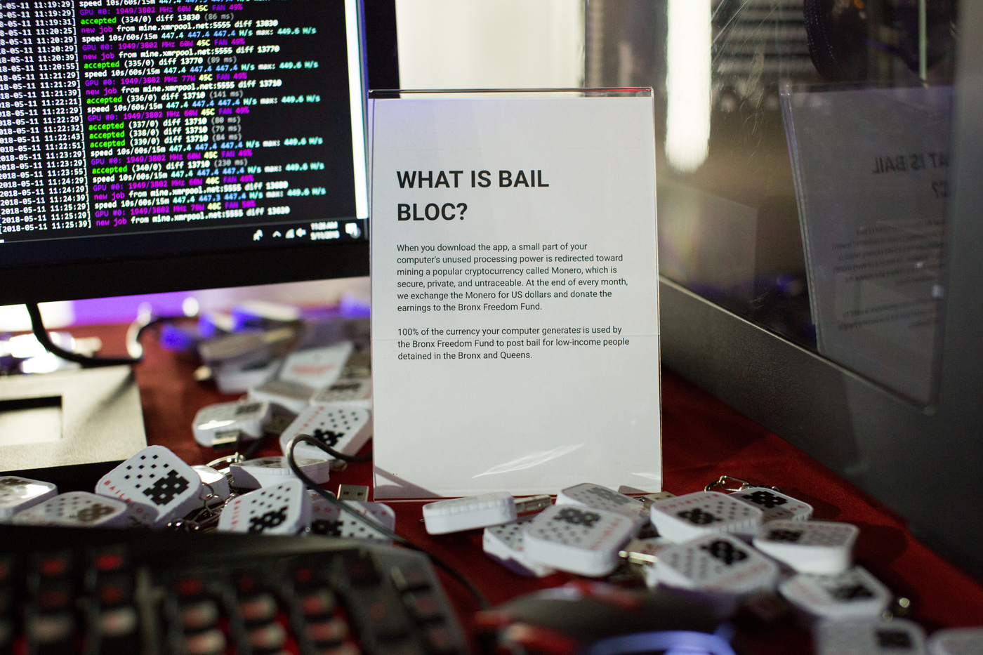 Discussing the intersection of cryptocurrency and social justice.